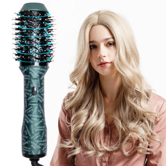 4-in-1 Hair Dryer Brush: Dry, Curl, Straighten & Volumize in Half the Time